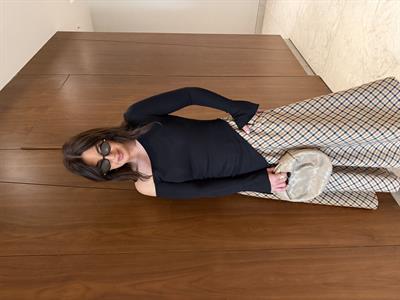 Yandan Büzgü Detaylı , Yarım Omuz , Siyah Bluz