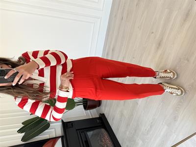 Nar Çiçeği , Likralı , Flato Pantolon