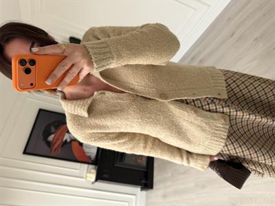 Orijinal Marka , Bej , Triko Hırka