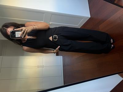 Premium Kalite , Siyah Palazzo Pantolon