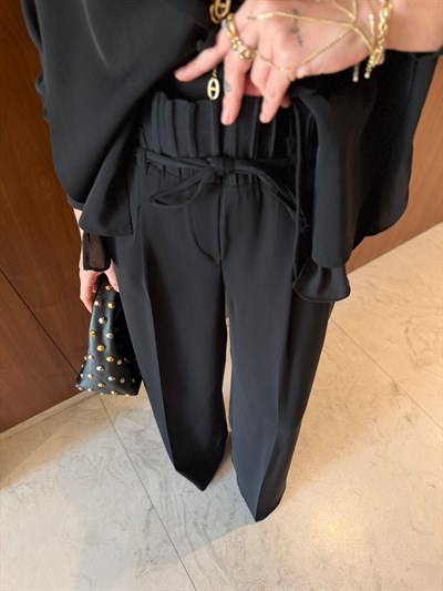 Orijinal Model , Şifon & Krep Mix , Tasarım Ceket Pantolon Takım