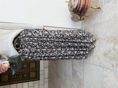 Orijinal Model , Deri Kemerli , Çiçekli , Haki Etek