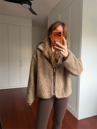 Orijinal Model , Biyeli , Kapüşonlu , Kahverengi Teddy Mont