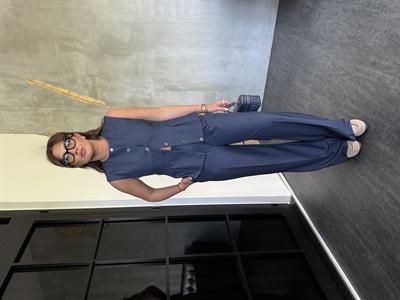 Premium , Yelekli , Tencel Jean Takım