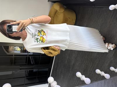 Lemonade Desenli Beyaz T-Shirt