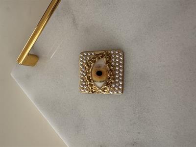 Gold , Renkli Göz Broş