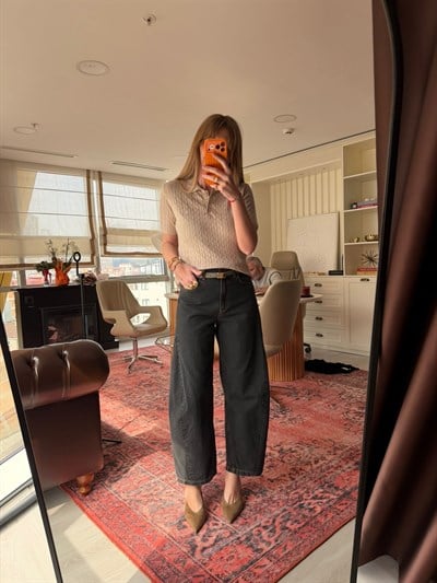 Orijinal Marka , Baggy Model , Antrasit Jean