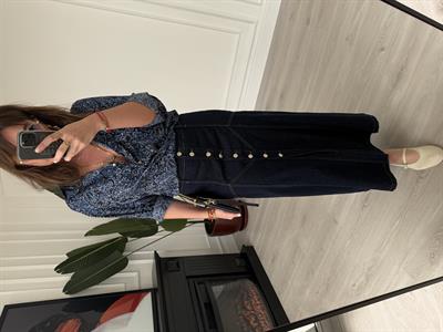 Önden Düğmeli , Jean Etek