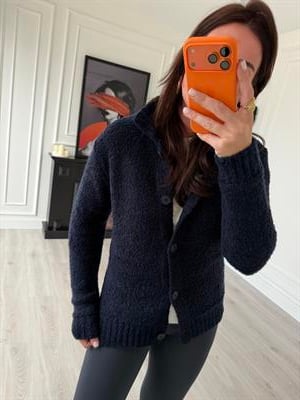 Orijinal Marka , Lacivert , Triko Hırka