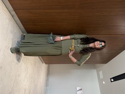 Orijinal Model , Örme , Haki Elbise