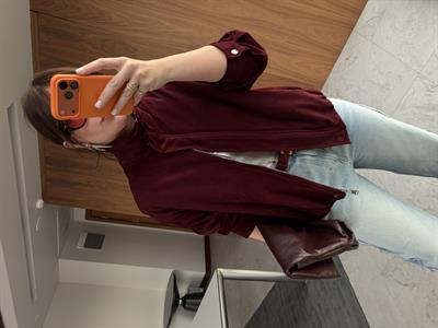 Premium, Bordo Süet Ceket