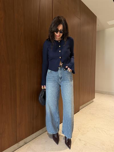 Orijinal Model , Premium Kalite , Full Taş İşlemeli , Jean Pantolon