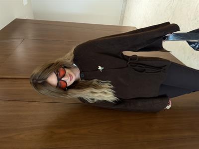 Orijinal Model , Acıkahve , Yarasa Kol , Premium Triko Ceket