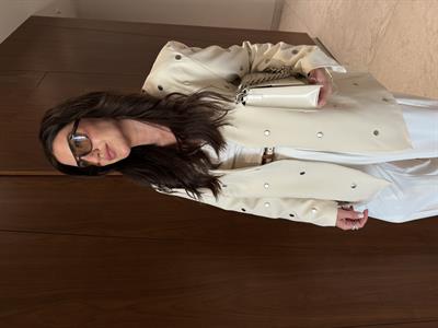 Orijinal Model , Ekru , Zımbalı Ceket