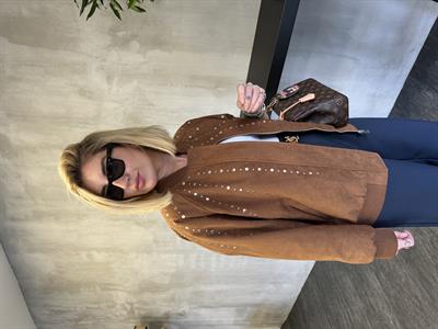 Orijinal Model Premium Taba Zımbalı Bomber Mont