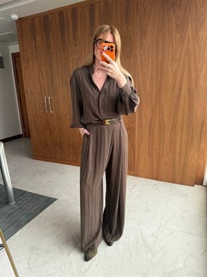Orijinal Model , Premium , Acıkahve , Lyocell Takım