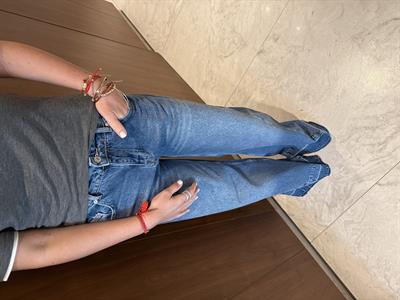 Yanı Parça Detaylı , Jean Pantolon