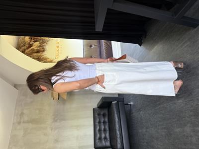 Orijinal Model , Beli Lastikli , Beyaz Jean Etek