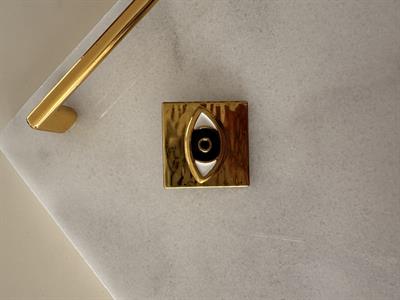 Gold , Siyah Göz Broş