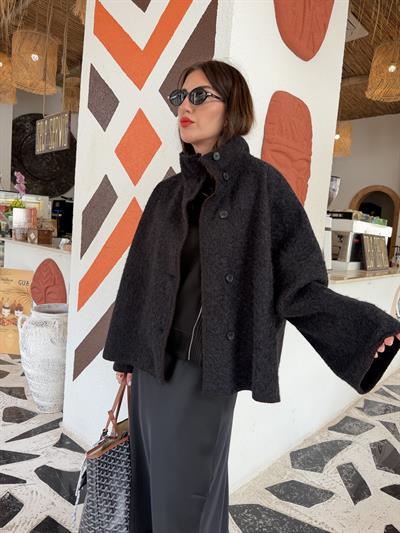 Peluş Dokulu , Kaşe Kaban