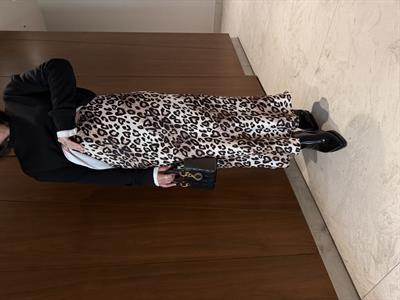 Beli Lastikli , Leopar Saten Etek 