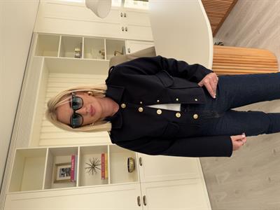 Orijinal Marka , Lacivert , Gold Düğmeli , Kaşe Ceket