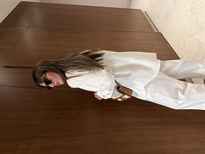 Orijinal Marka , %100 Pamuk , Ekru Premium Takım