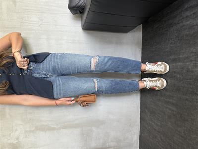 Orijinal Marka , Yırtık Detaylı , Kesik Paça Jean