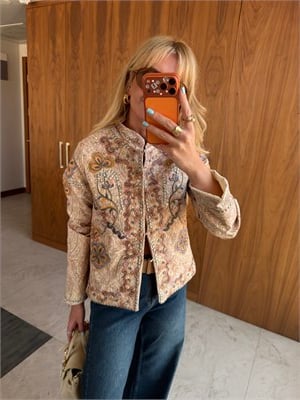 Orijinalm Model, Full Nakışlı Boncuk İşlemeli Premium Ceket
