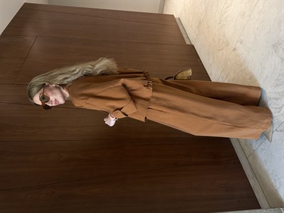 Kavuniçi Premium Tencel Trençkot & Pantalon Takım
