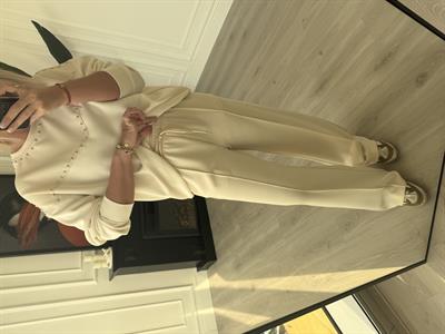 Beli Lastikli , Tok Modal , Bej Eşofman Altı