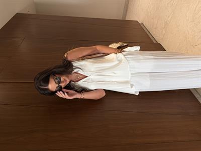 Beyaz , Premium Kalite , Bluz Pantolon Takım