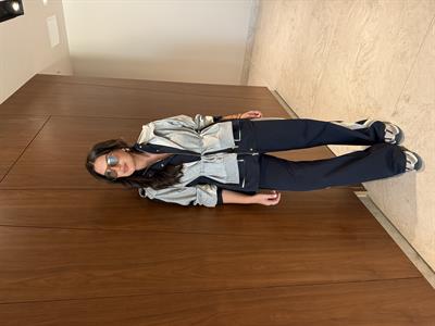 Orijinal Model , Lacivert & Gri , Kapüşonlu , Tasarım Takım