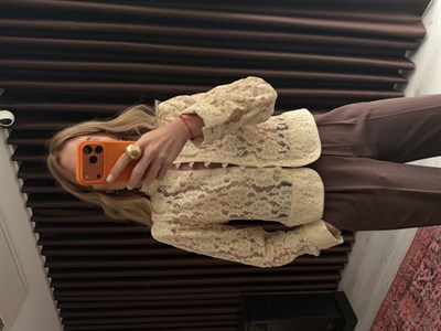 Orijinal Model Premium Güpür Ceket