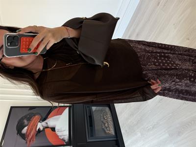 Std Beden , Acı Kahve Tiril Bluz