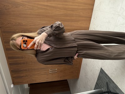Orijinal Model , Premium , Acıkahve , Lyocell Takım