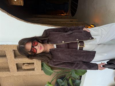 Acı Kahve , Süet , Premium Bomber Ceket