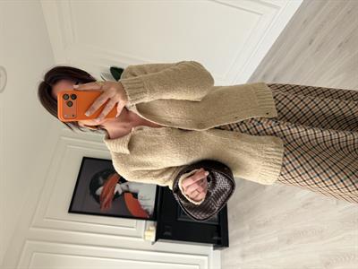 Orijinal Marka , Bej , Triko Hırka