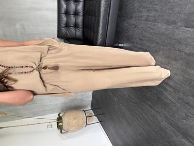 Bej , Beli Lastikli , Tencel Keten , Palazzo Pantolon