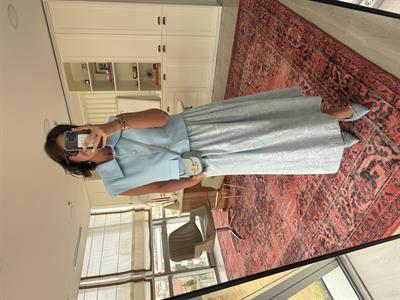 Beli Komple Lastikli İçi Astarlı Fisto Bebe Mavisi Etek