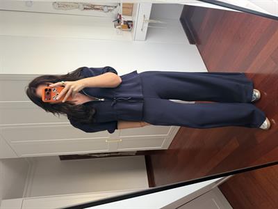 Orijinal Model , Belden Ayarlamalı , Premium Lacivert Modal Takım