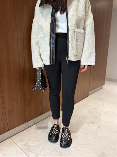 Orijinal Marka , Beli Korseli , Siyah Tayt Pantolon