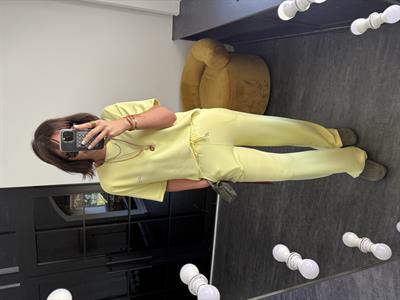 Orijinal Marka, Kısa Kollu Yağ Yeşili Modal Takım