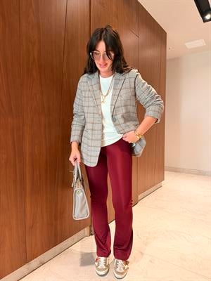 Orijinal Marka , Bordo , İspanyol Paça Tayt