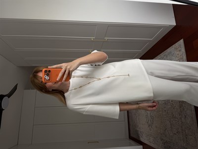 Yandan Yırtmaçlı , Ekru Modal Takım