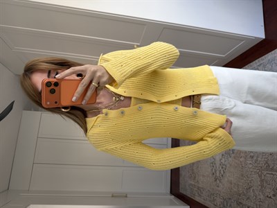 Sarı , Merserize , İkili Triko Takım