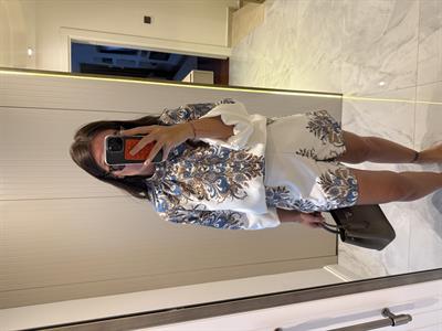 Orijinal Model , Desenli , Ekru , Şortlu Takım