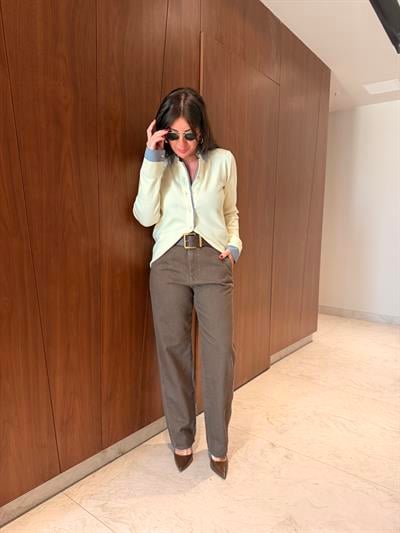 Orijinal Marka , Zra , Kahverengi Palazzo Jean