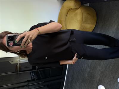 Orijinal Marka, Kısa Kollu Siyah Modal Takım