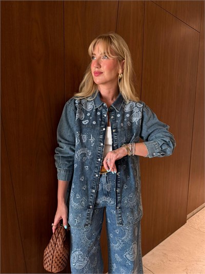 Orijinal Model , Nakışlı , Premium Jean Takım